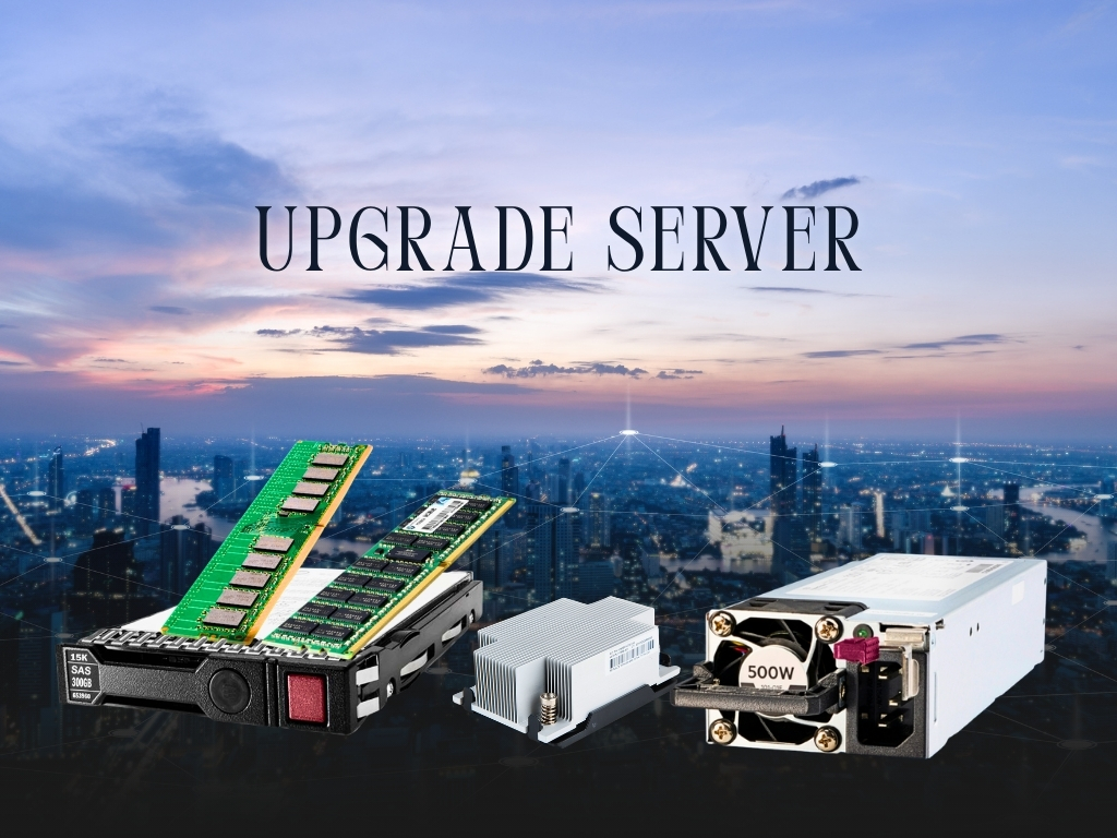 pare part server enterprise terdiri dari hdd ram psu dan heatsink